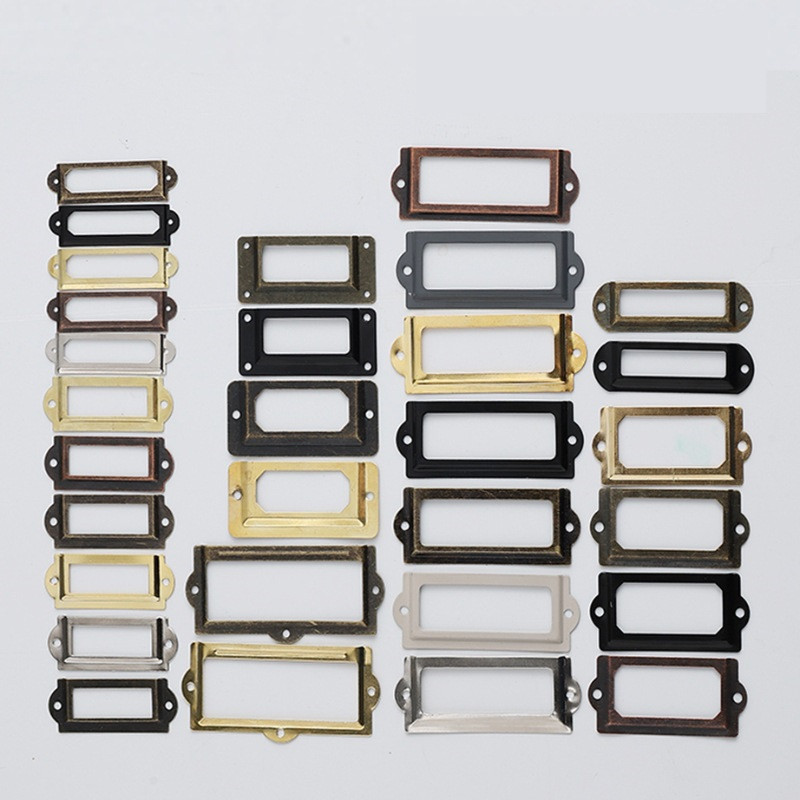Furniture Hardware Names - 300 pces antigo armário rótulo puxar