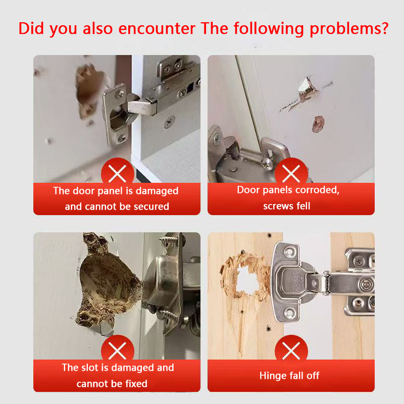 Kit de Reparo de Dobradiças de - Cabinet Hinge Overlay avaliação e preço
