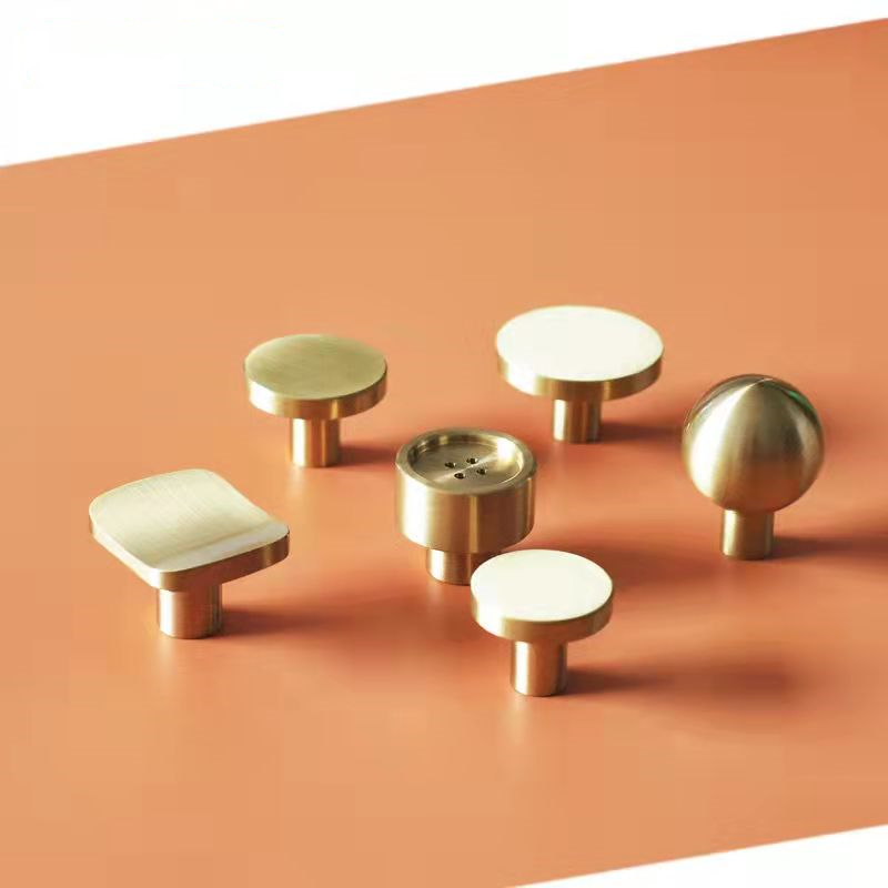 Puxadores modernos de latão pa - Furniture Hardware Jig avaliação e preço