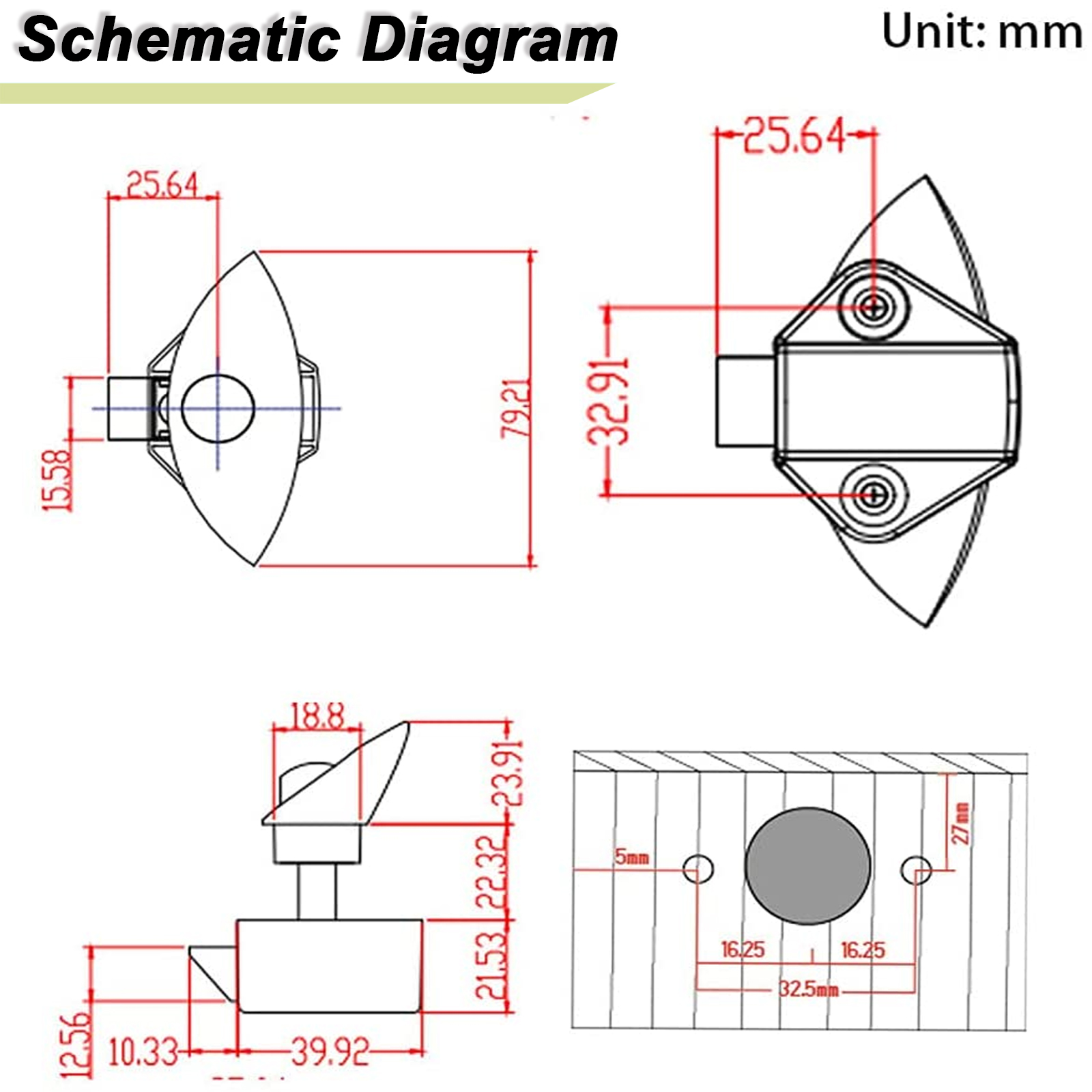 Zinc Alloy Half Moon Push Lock - Furniture Hardware Manufacturer avaliação e preço